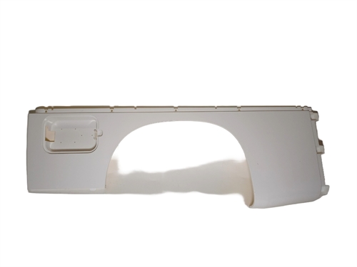 Kåbe bag, venstre side, hvid, Freedom Cargo